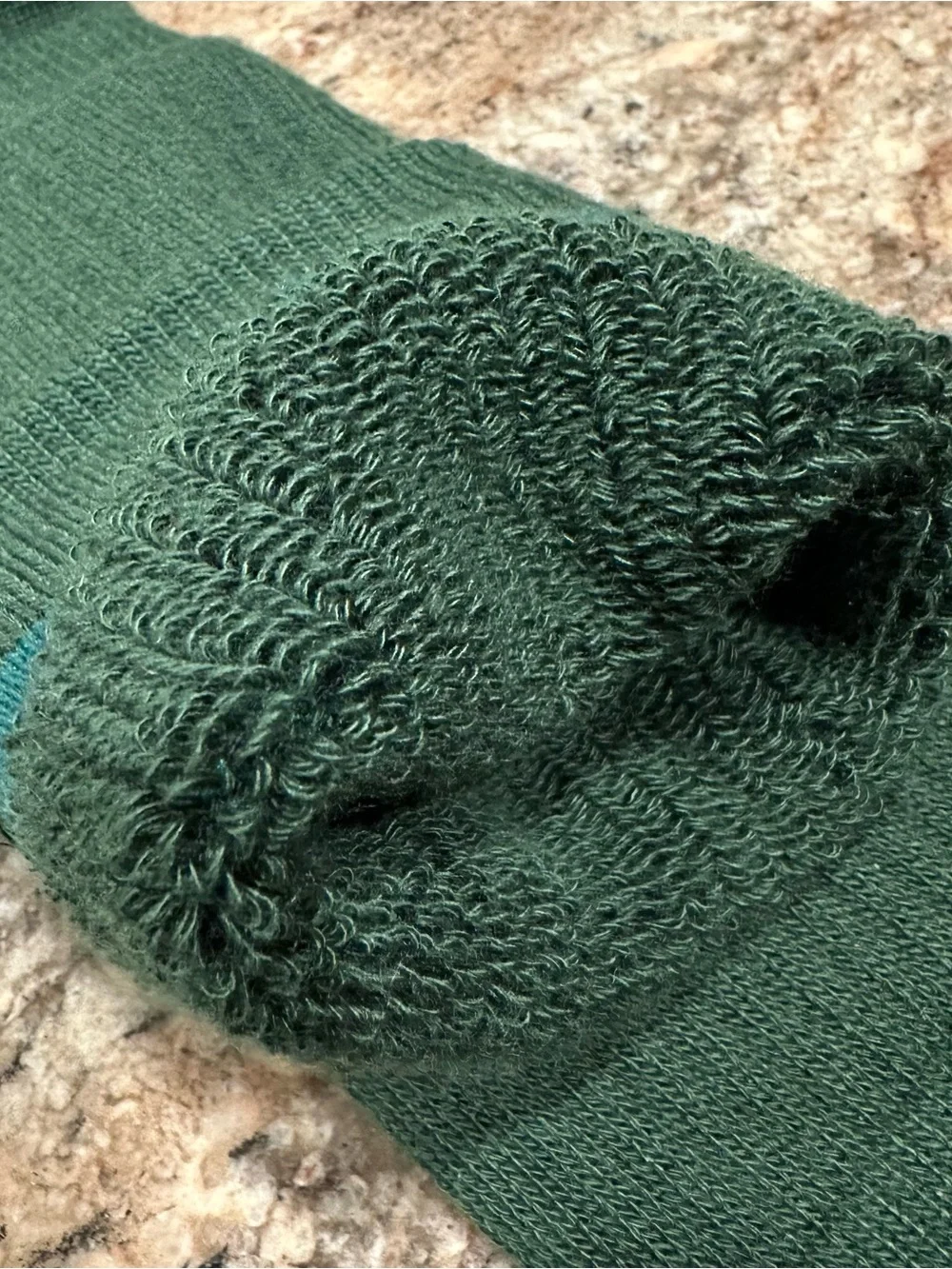 NWOT For Bare Feet Over the Calf TREKKER Wool Blend My Lucky Fishing Socks Large